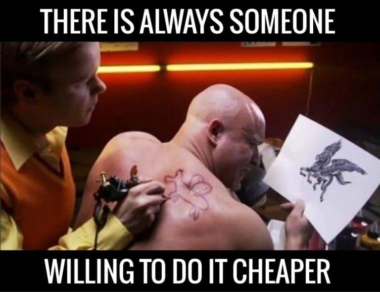 Compromised Quality for Lower Price