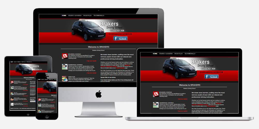 Web Design - Brakers School Of Motoring